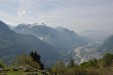 Panorama verso la Valle del Piave